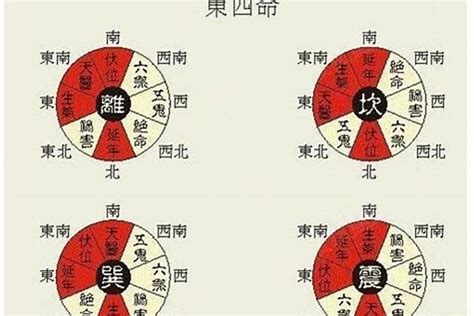 东四命西四命年份